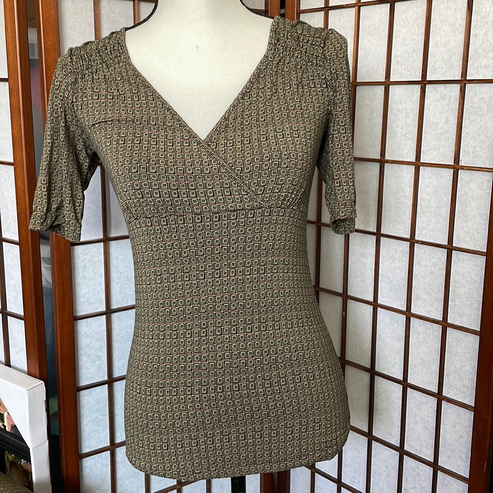Loft Printed Top XS